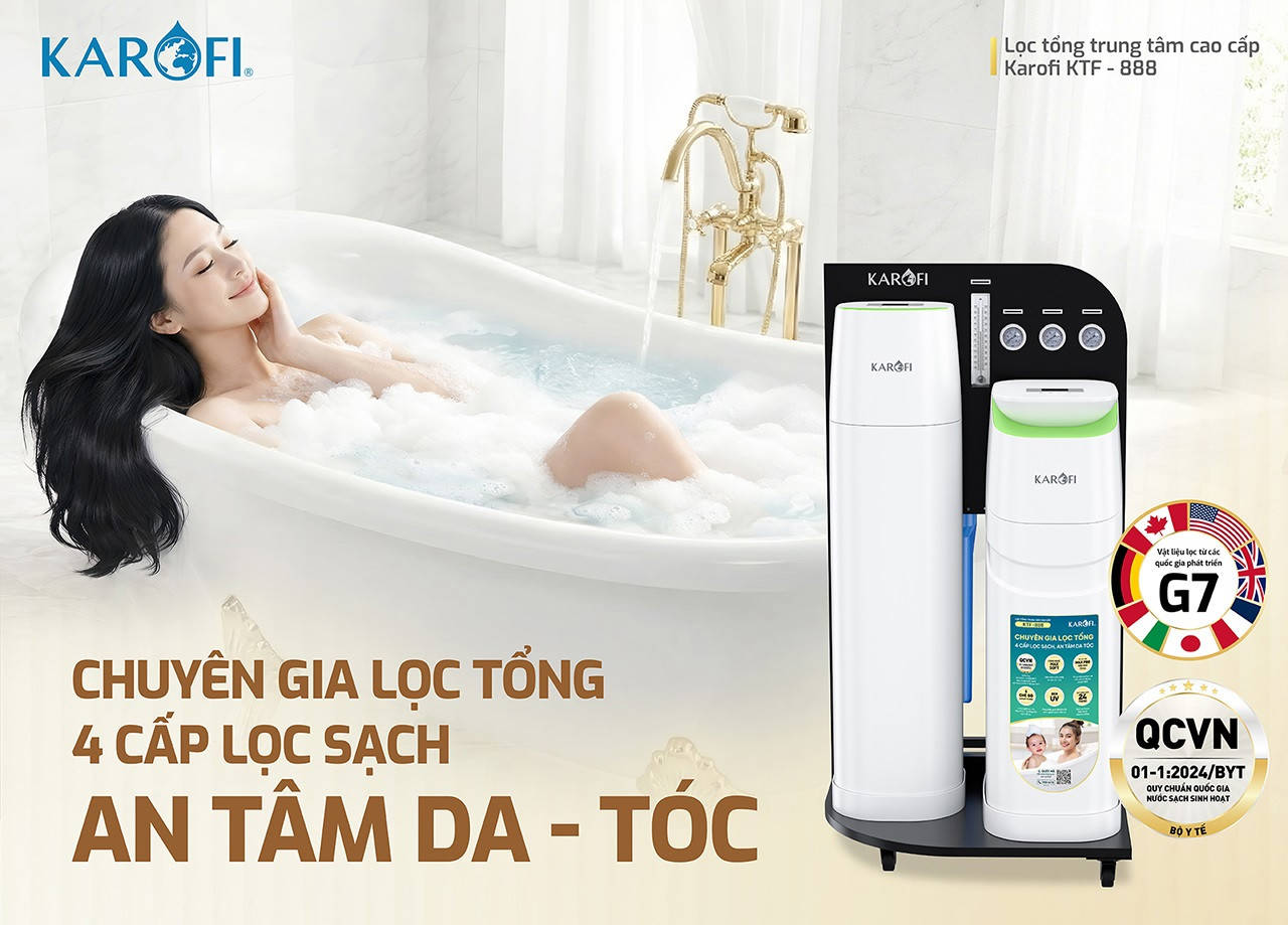 Lọc Tổng Trung Tâm Cao Cấp Karofi KTF - 888